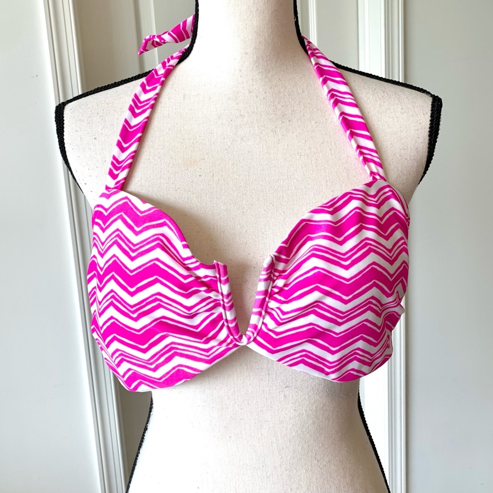 GAP BODY Bandeau/Halter Chevron Bikini Set—SZ. L